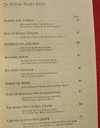 (1011637) Kinau "Kamerad und Kameradin" Morgenfeiern im deutschen Rundfunk. 1939 Quickborn-Verlag, Hamburg