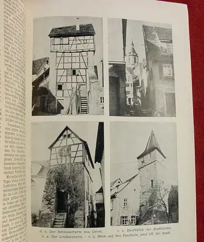 () Schweikhardt. ... Stadt Creglingen. 46 S., Bildtafeln ... 1960 Tauber-Zeitung, Bad Mergentheim