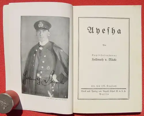 () v. Muecke "Ayesha". 132 S., August Scherl, Berlin 1915, 1. Weltkrieg