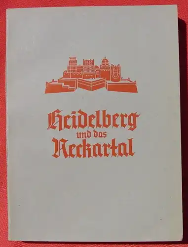 (1009214) Busse : Heidelberg und das Neckartal. Jahresband 1939 'Badische Heimat'. 504 S.,