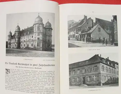 (1009222) Busse "Karlsruhe" Jahresband 1928 Badische Heimat. 300 S.,