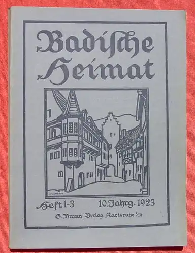 (1009227) Busse. Markgraeflerland. 1923, 172 S., Badische Heimat