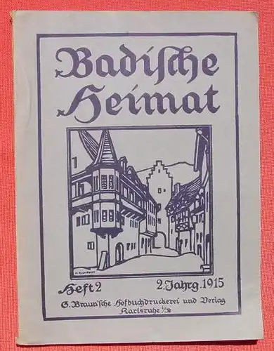 (1009232) Wingenroth. Badischer Wettbewerb fuer Kriegergrabmaeler. 1915, 46 S., Badische Heimat