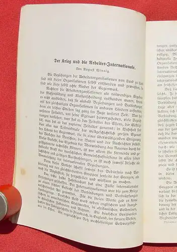 () Thimme "Die Arbeiterschaft im neuen Deutschland". 232 S., Hirzel, Leipzig 1915