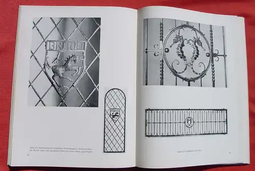 () "Geschmiedetes Eisen". Kunstband von Fritz Kuehn. 120 Seiten. Wasmuth, Tuebingen 1951