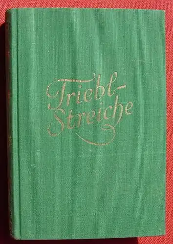 () "Triebl-Streiche" Rudolf Haas. 280 S., Verlag Staackmann, Leipzig 1929