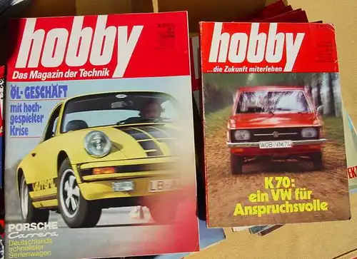 (0290033) 47 x "h o b b y" Das Magazin der Technik, ab 1965 ! # Mercedes-Benz # Porsche 911 # Volkswagen
