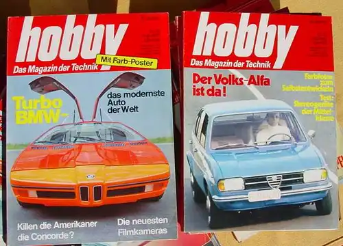 () 47 x "h o b b y" Das Magazin der Technik, ab 1965 ! # Mercedes-Benz # Porsche 911 # Volkswagen