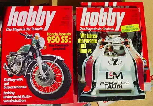 () 47 x "h o b b y" Das Magazin der Technik, ab 1965 ! # Mercedes-Benz # Porsche 911 # Volkswagen