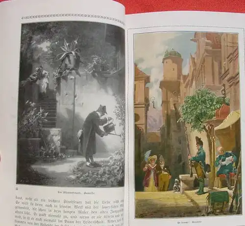 () "Carl Spitzweg" Kuenstler-Monographie. Liebhaber-Ausgabe. 1921 Velhagen & Klasing, Bielefeld