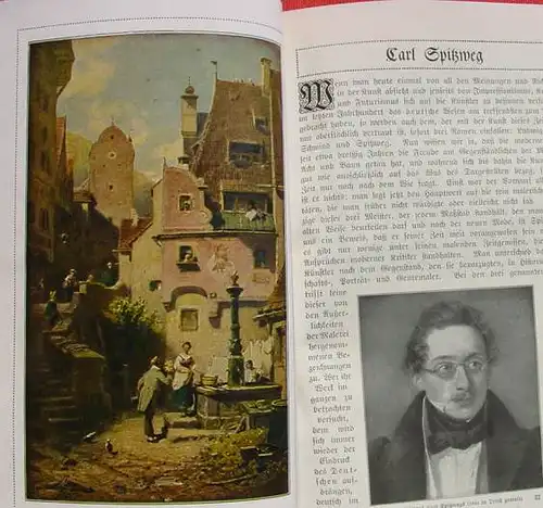 () "Carl Spitzweg" Kuenstler-Monographie. Liebhaber-Ausgabe. 1921 Velhagen & Klasing, Bielefeld