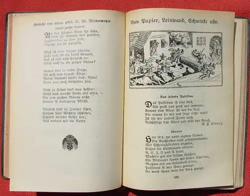 () "Das vergnuegte Buechel" des "Froehlichen Buches" Ferdinand Avenarius. Kunstwart. 368 S., 1915 Kunstwart-Verlag, Callway, Muenchen