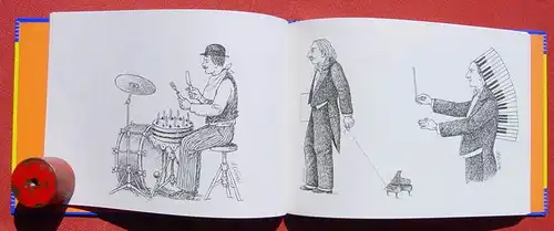 () "Concerto humoroso" Ein musikalischer Bilderbogen v. Jiri Sliva. Nebelspalter-Verlag, Rorschach 1982. TOP ZUstand, vermutlich unbenutzt