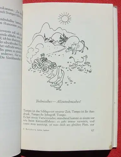 (0180050) Willy Reichert "Lerne lachen, ohne zu klagen". 208 S., 1952 Union Deutsche Verlagsges., Stuttgart