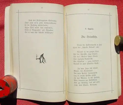 () "Die Sekretaer-Pruefung". Ein lustiger Sang aus dem Postleben. Bertelsen. 64 S., 1907 Rendsburg