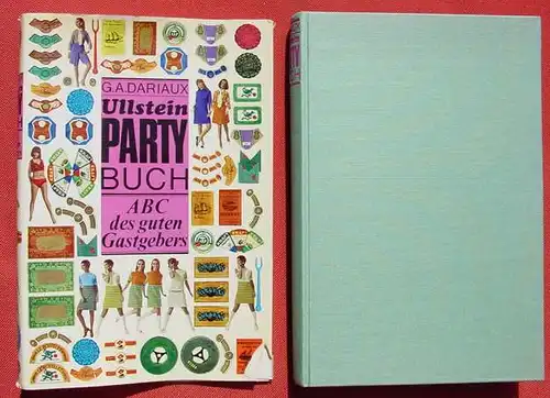(0200011) "Ullstein Party-Buch - ABC des guten Gastgebers" Dariaux. 224 S., Frankfurt 1968 # Kochbuch