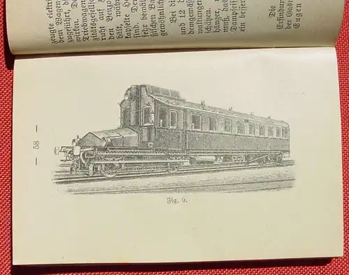 () "Elektrische Fernbahnen" Miniatur-Bibliothek. 72 S., Verlag Paul, Leipzig, um 1910 ?