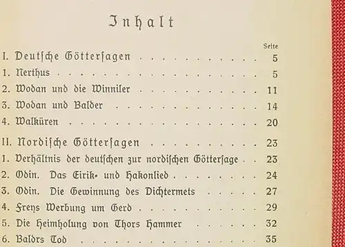 () "Deutsche und nordische Goettersagen" Herrmann. 48 S., 1925 Deutschkundliche Buecherei. Quelle u. Meyer, Leipzig