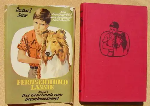 (0060294) Fernsehhund Lassie, Nr 1 : "Das Geheimnis vom Brombeersumpf" Snow. 208 S., Engelbert-Verlag Zimmermann, Balve