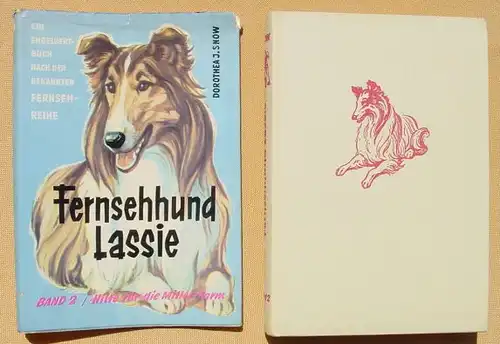 (0060295) Fernsehhund Lassie, Nr 2 : "Hilfe fuer die Miller-Farm" Snow. 208 S., 1961 Engelbert-Verlag Zimmermann, Balve, erste Auflage