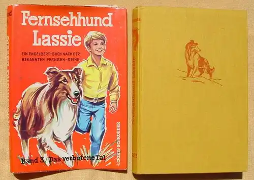 (0060296) Fernsehhund Lassie, Nr 3 : "Das verbotene Tal" 188 S., 1961 Engelbert-Verlag Zimmermann, Balve