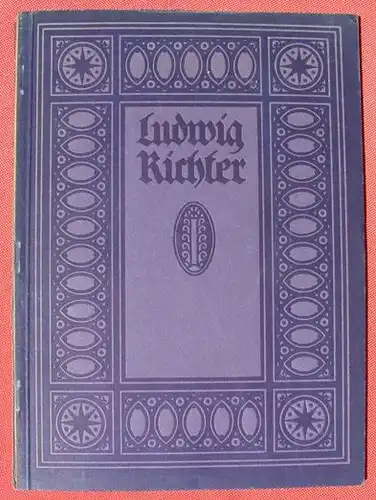 () Ludwig Richter "Die Gute Einkehr". Holzschnitte. Bildband. 1919 "Blauen Buecher", Langewiesche