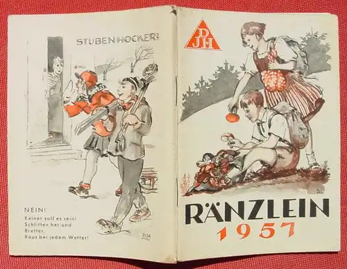 (0060335) "Raenzlein 1957" Ein Jahrbuch fuer unsere Jugend. Ilse Mau. Deutsche Jugendherberge. Detmold