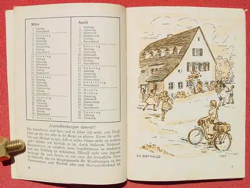 () "Raenzlein 1957" Ein Jahrbuch fuer unsere Jugend. Ilse Mau. Deutsche Jugendherberge. Detmold