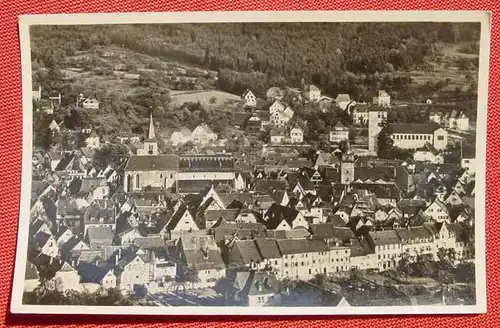 () Foto-Ansichtskarte. 1200 Jahre Mosbach (Neckartal), mit Bahnpoststempel 1936