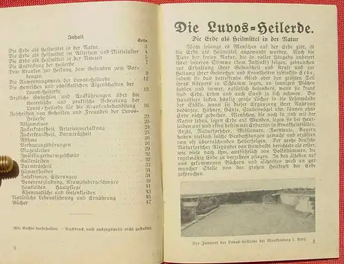 (0230018) "Luvos-Heilerde" Wegweiser zu Gesundheit ... von Adolf Justs. 1938 Heilerde-Gesellschaft, Blankenburg