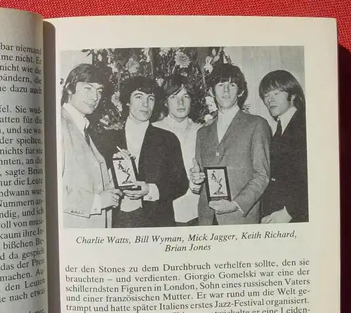 (0240004) "Die Rolling Stones - Ihr Leben, Ihre Musik, Ihre Affaeren" 336 S., Playboy-Taschenbuch 1980