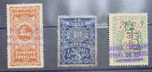 (1045322) 3 x allerlei Marken