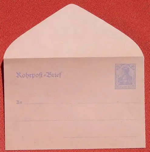 (1045362) Rohrpostbrief. Deutsches Reich. Unbenutzt. Ganzsache. Siehe bitte scan