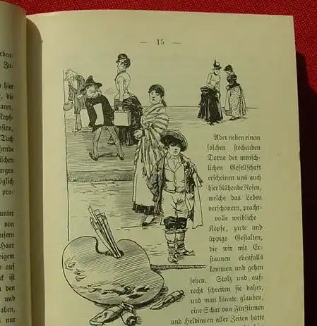 (0101110) Hacklaender "Der Tannhaeuser" 416 S., illustriert, 1889 Verlag Krabbe, Stuttgart