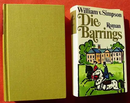 (0101120) Simpson "Die Barrings". 766 S., C. Bertelsmann-Verlag, Muenchen. TOP Zustand !