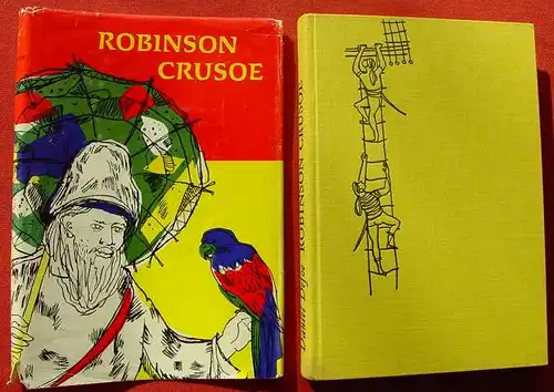 () Robinson Crusoe. Jugend v. M. Wagner,  illustriert, 212 S., 1970 Buechergilde Gutenberg Frankf. / M