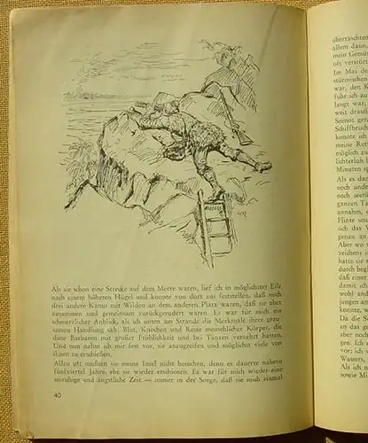 () Defoe "Robinson Crusoe". Hamburger Lesehefte, Nr. 116. Friedr. Petersen, Husum