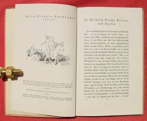 (1038839) Wilhelm Busch "Lustige Kleinigkeiten". Mit 35 Zeichnungen. Muenchen 1919