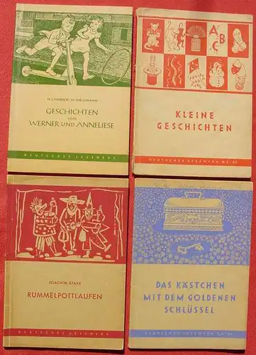 (1039096) 4 Hefte : Deutsches Lesewerk, Band 2, 48, 66, 67. Kindergeschichten