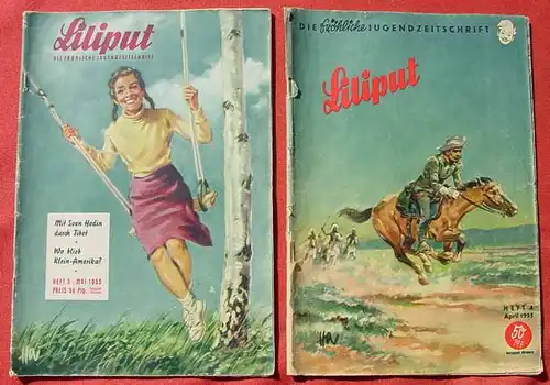 () LILIPUT - Die froehliche Jugendzeitschrift. Jugend-Magazin Mai 1955