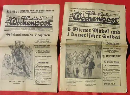 (1039103)  2 x "Illwo". Illustrierte Wochenpost. Zeitschrift. Wien 1938