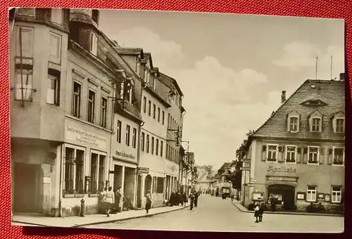 () Muegeln Kreis Oschatz. Hauptstrasse. Stempel von 1958. VEB Volkskunstverlag Reichenbach