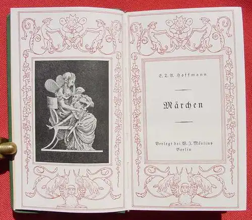 () E. T. A. Hoffmann "Maerchen". Reihe : 'Das Wunderhorn'. 388 S., Verlag W. J. Moerlins, Berlin