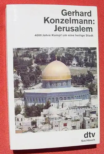 (1008539) Konzelmann "Jerusalem". Reihe : dtv-Sachbuch. 502 Seiten. 1988