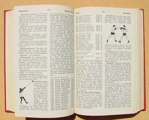 () "Keysers Sportlexikon". 480 S., Keysersche Verlag, Heidelberg 1952