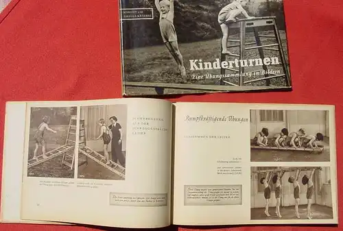 () Kriesel "Kinderturnen" Turn- u. Gymnastikgeraete im Kindergarten. Berlin 1955