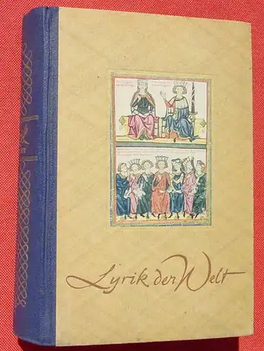 () "Lyrik der Welt" Band II  'Ausland'. Jaspert. 784 S., Safari, Berlin 1948