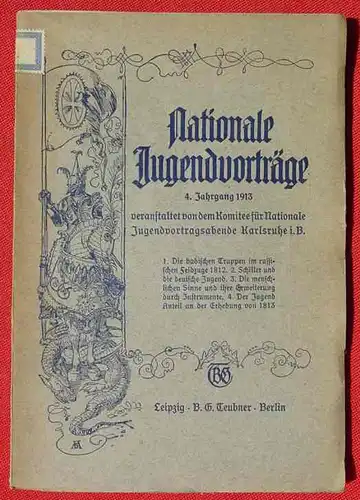 () Nationale Jugendvortraege, Karlsruhe 1913