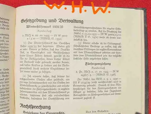 () "Zentralblatt fuer Jugendrecht und Jugendwohlfahrt". 372 S., Berlin 1935