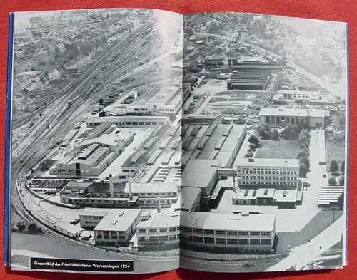 () "Die Zahnradfabrik Friedrichshafen" Bild-Text-Band. 40 S., Ausgabe 1955